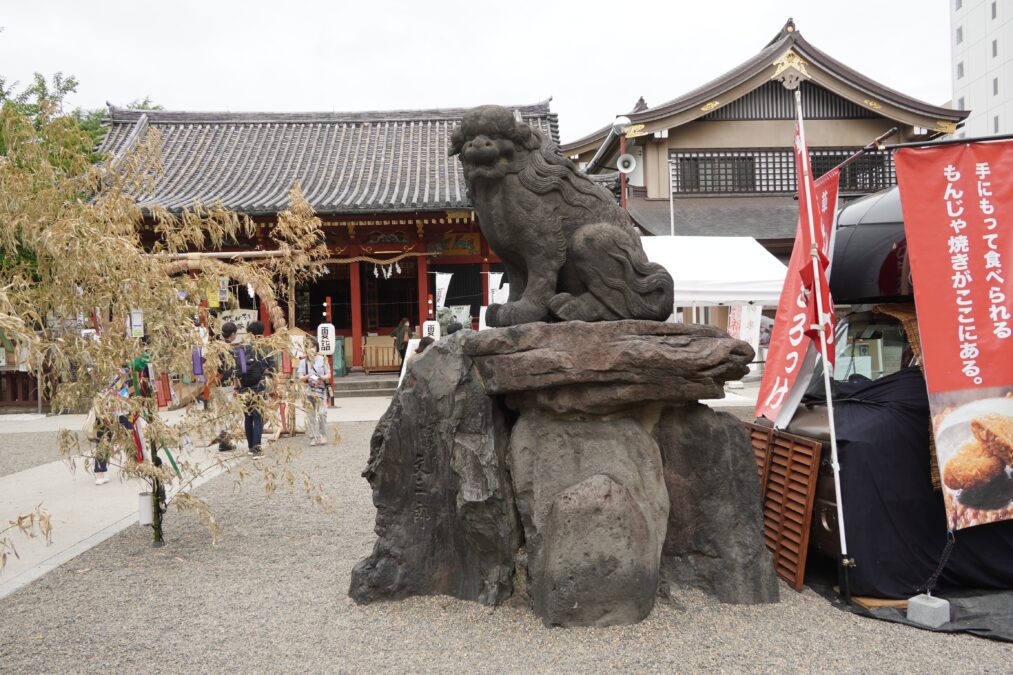 浅草神社 狛犬